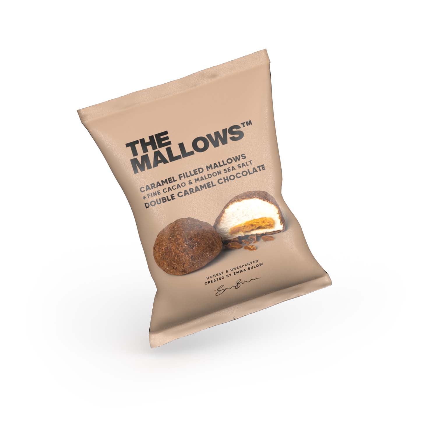 The Mallows-Caramel Filled Mallows-Double Caramel-Flowpack