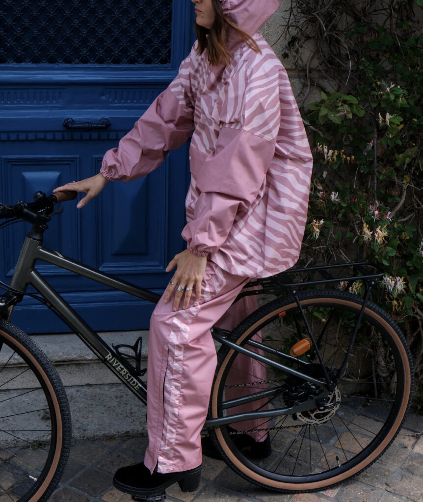 Poule Party Vihmapüksid I  Pink Zebra
