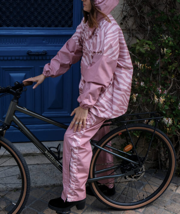 Vihmapüksid I  Pink Zebra