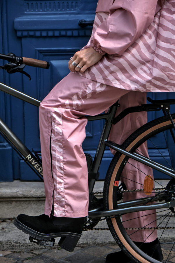 Vihmapüksid I  Pink Zebra