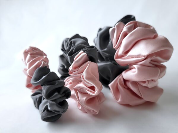 Mönna siidist patsikumm | Pink-Grey