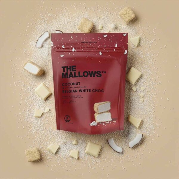 The Mallows Vahukommid |  Coconut & White Chocolate 90g