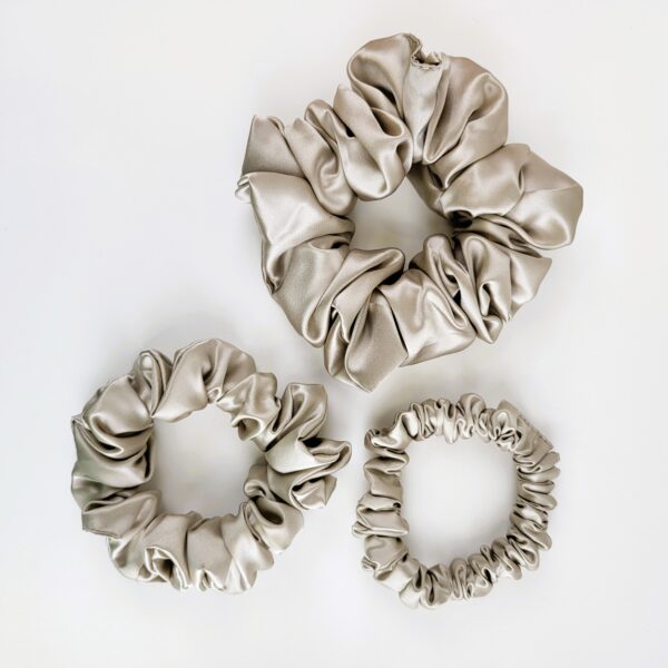 Mönna siidist patsikumm | Gold Beige