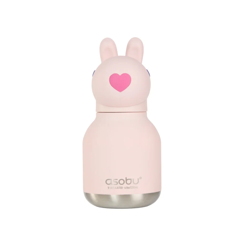 Asobu Bestie Mini lekkekindel termospudel | Bunny, 200ml