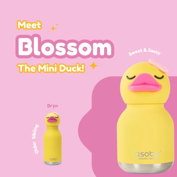 Asobu Bestie Mini lekkekindel termospudel | Duck, 200ml